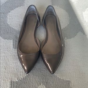 Kurt Geiger patent flats